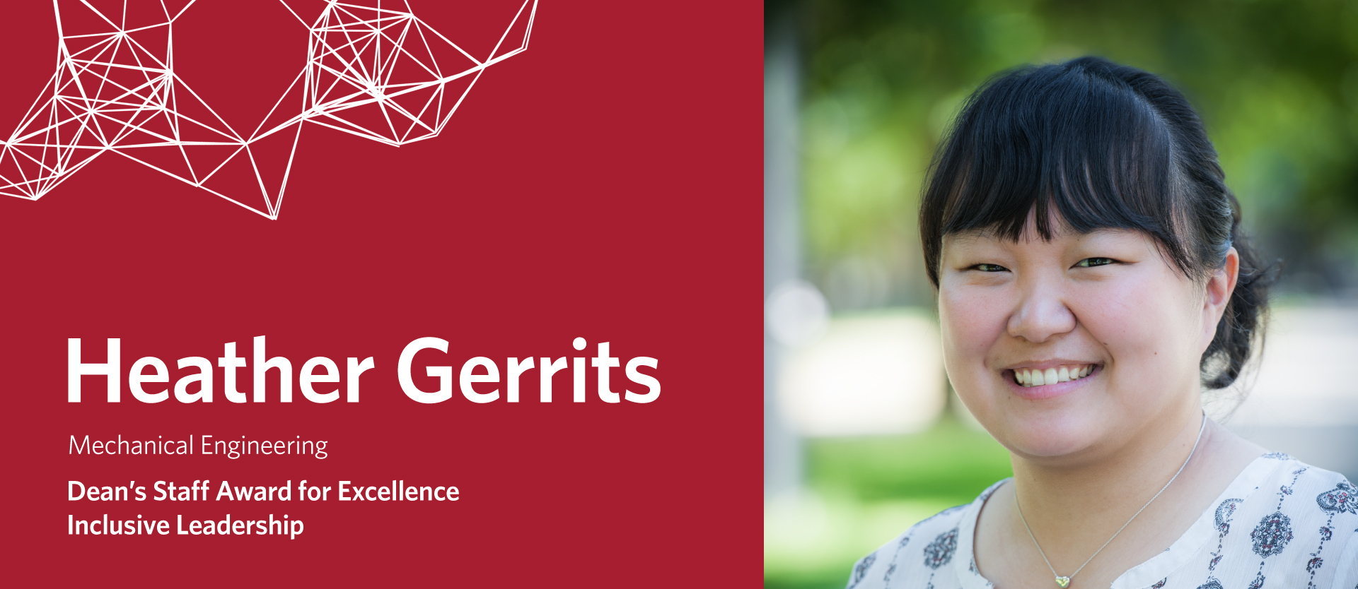 2022 Dean's Staff Award for Excellence - Inclusive Leadership: Heather Gerrits