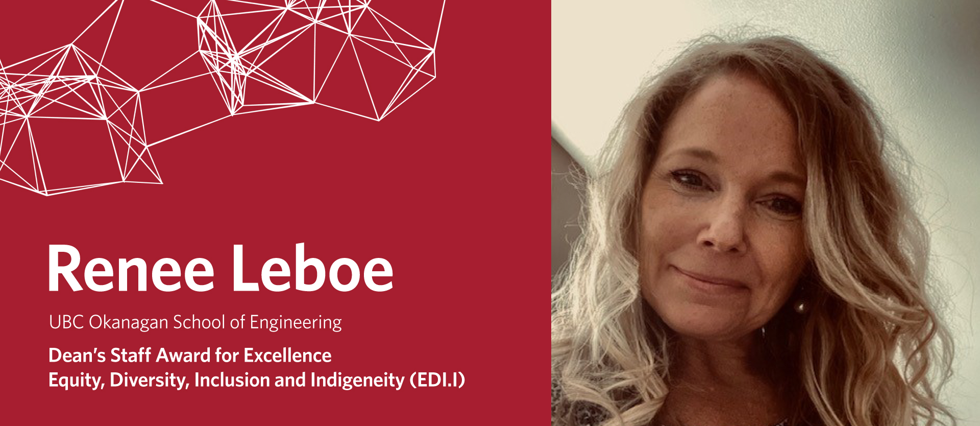 2022 Dean's Staff Award for Excellence - EDII: Renee Leboe