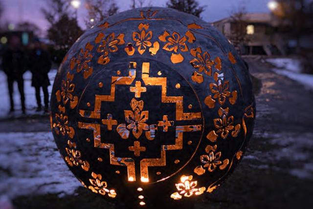 A 14 Not Forgotten memorial at UBC Okanagan.