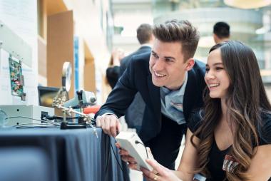 Students at Design and Innovation Day