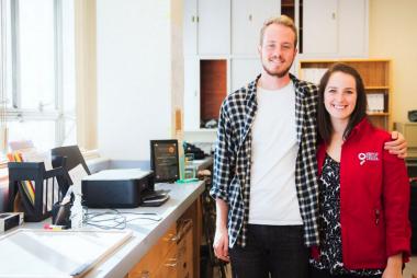 Andrea Palmer and Paul Fijal