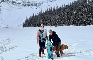 Erin with her Family