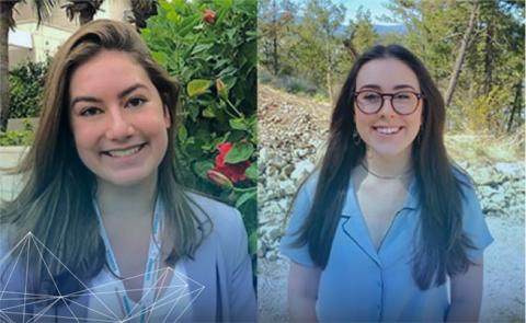 CEMF awardees Madisyn Szypula and Kayley Beckie