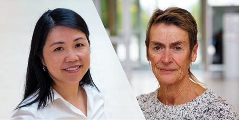 Karen Cheung and Leonie Sandercock