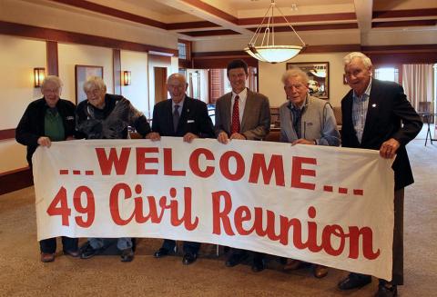 Civil eng class of '49 at the reunion