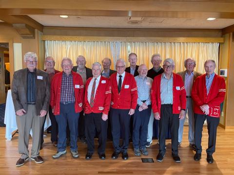 Civil class of '62 at the reunion